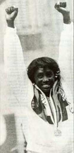 Teresa Edwards was a two-time Olympic Gold Medalist